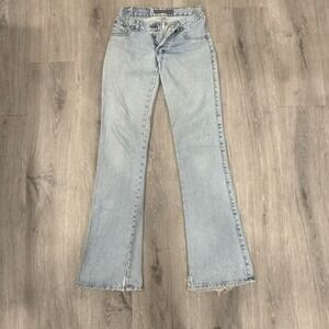 Blue Danube Button Fly Bootcut Women's Jeans 23x32 Light Wash Y2K VTG